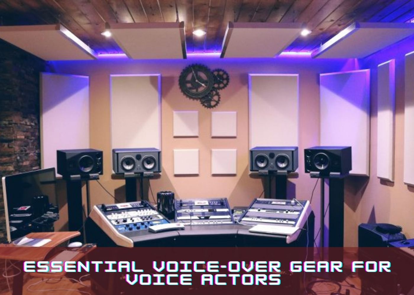 Essential Voice-over Gear for Voice Actors 