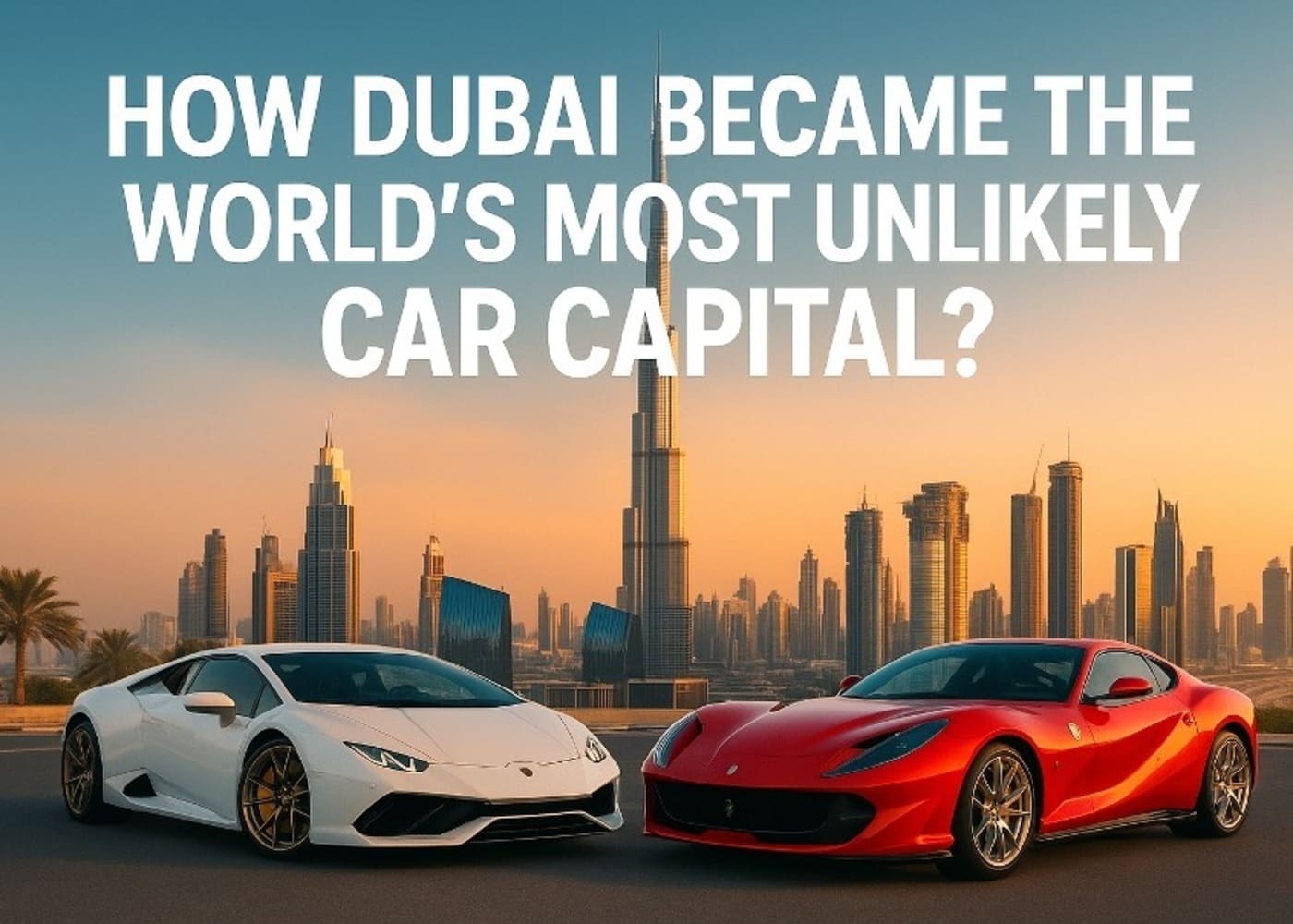 How Dubai Became the Worlds Most Unlikely Car Capital?