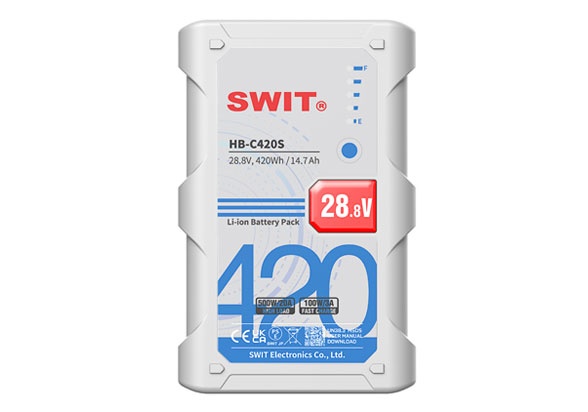 SWIT 500W 420Wh High-Load V-Mount Battery Rental | Dubai, UAE rental in dubai